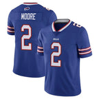 B.Bills #2 DJ Moore Player Royal Vapor Untouchable Limited Gdoa Stitched Jerseys