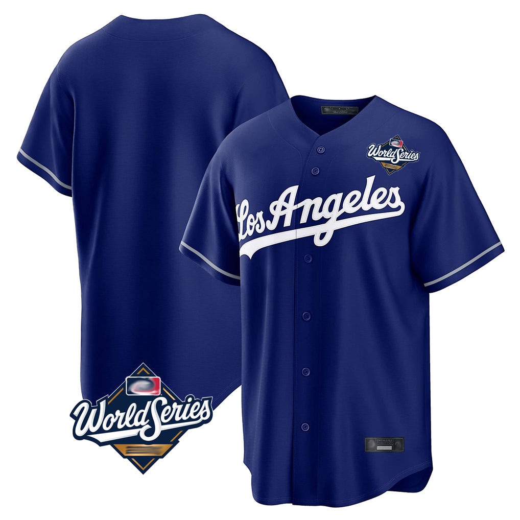 LA.Dodgers ## Dodgers Blank Player Royal Game World Series Fdoa Stitched Jerseys