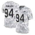M.Dolphins #94 Jordan Phillips Player Arctic Camo Salute To Service Limited Game Gdoa Stitched Jerseys