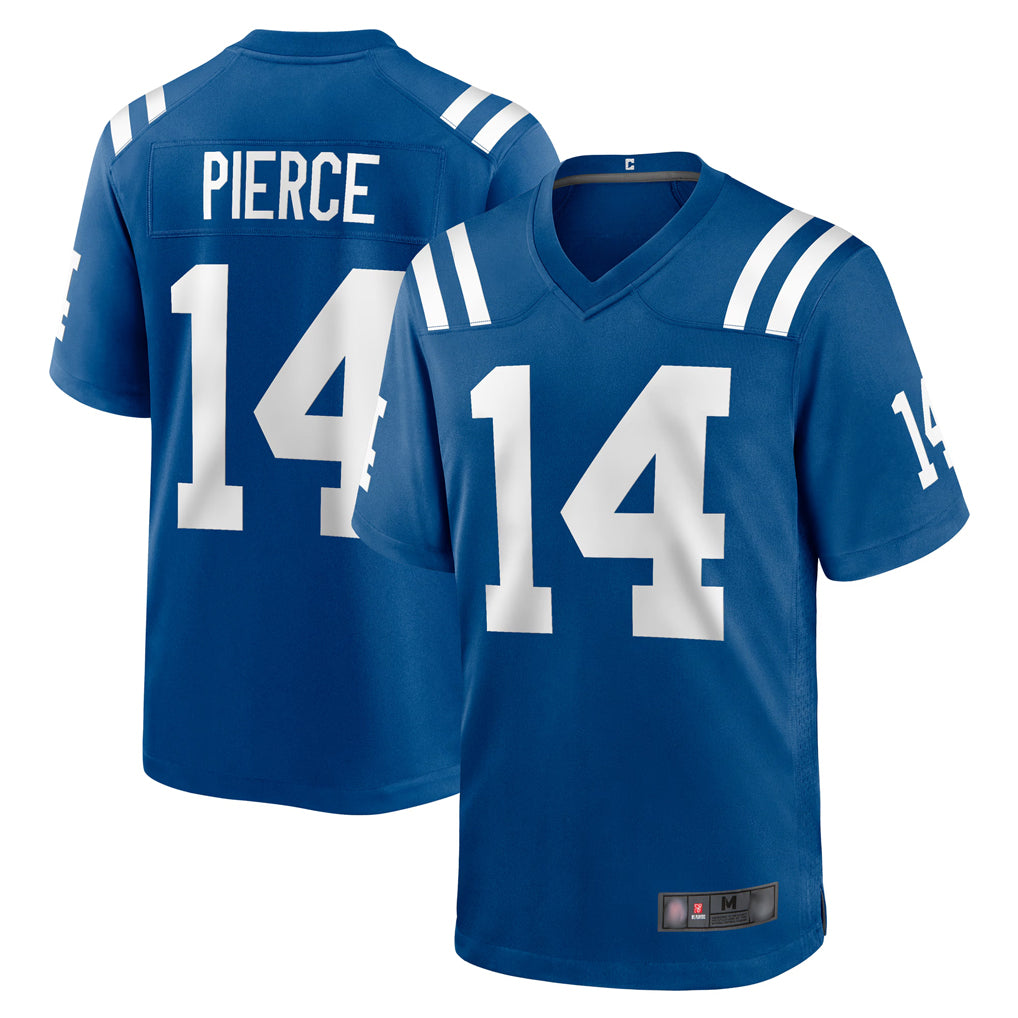 IN.Colts #14 Alec Pierce Player Royal Home Game Gdoa Stitched Jerseys
