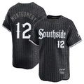 C.White Sox #12 Colson Montgomery Player Black City Connect Limited Home Gdoa Stitched Jerseys