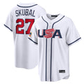 M.Twins #27 Ryan Jeffers Player White USA 2026 World Classic Limited Home Fdoa Stitched Jerseys