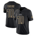 NO.Saints #10 Daniel Carlson Player Black Impact Limited Home Game Gdoa Stitched Jerseys
