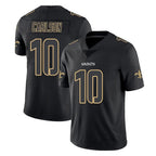 NO.Saints #10 Daniel Carlson Player Black Impact Limited Home Game Gdoa Stitched Jerseys