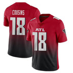 A.Falcons #18 Kirk Cousins Player Red Vapor Untouchable Limited Home Game Gdoa Stitched Jerseys