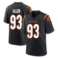 C.Bengals #93 Jonathan Allen Player Black Home Game Gdoa Stitched Jerseys