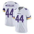 M.Vikings #44 Josh Metellus Player White Limited Vapor Untouchable Home Game Gdoa Stitched Jerseys