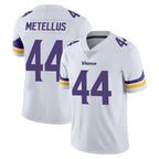 M.Vikings #44 Josh Metellus Player White Limited Vapor Untouchable Home Game Gdoa Stitched Jerseys