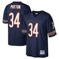 C.Bears #34 Walter Payton Player Navy Mitchell & Ness Legacy Replica Gdoa Stitched Jerseys