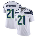 S.Seahawks #21 Devon Witherspoon Player White Limited Vapor Untouchable Home Game Gdoa Stitched Jerseys
