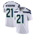 S.Seahawks #21 Devon Witherspoon Player White Limited Vapor Untouchable Home Game Gdoa Stitched Jerseys