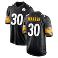 P.Steelers #30 Jaylen Warren Player Black Home Game Gdoa Stitched Jerseys