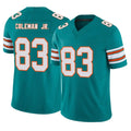 M.Dolphins #83 Kevin Coleman Jr. Player Aqua Limited Alternate Vapor F.U.S.E. Home Game Gdoa Stitched Jerseys