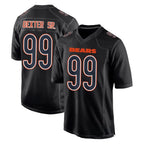 C.Bears #99 Gervon Dexter Sr. Player Carbon Black Fashion Game Gdoa Stitched Jerseys