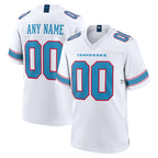 Custom T.Titans White 2026 Game Home Any Name & Numbers Gdoa Stitched Jerseys