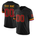 Custom W.Commanders Black Limited Vapor Home Game Any Name & Numbers Gdoa Stitched Jerseys