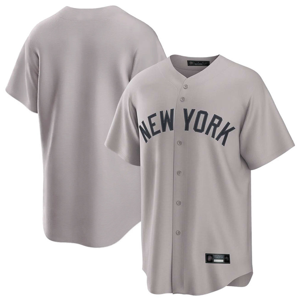 NY.Yankees ## Yankees Blank Player Gray Game Home Fdoa Stitched Jerseys