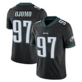 P.Eagles #97 Moro Ojomo Player Black Limited Vapor Untouchable Home Game Gdoa Stitched Jerseys
