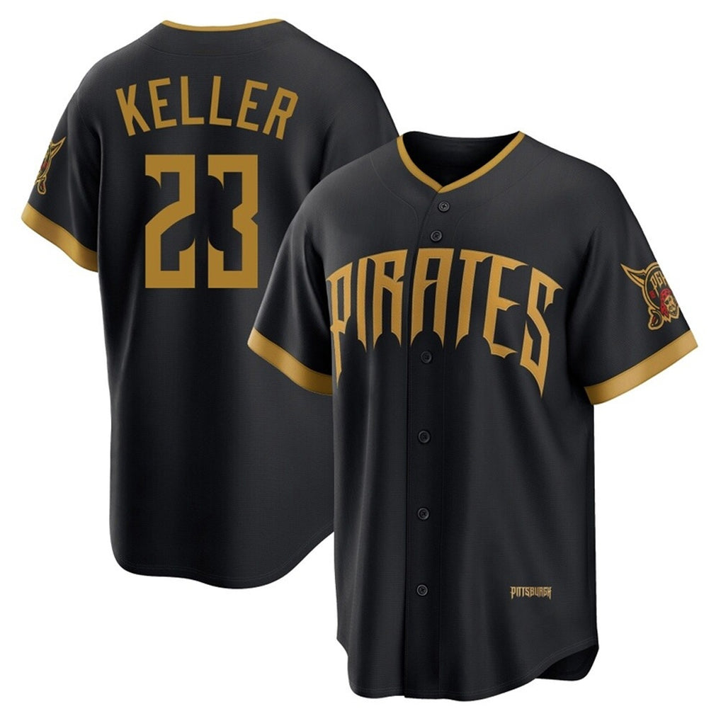 P.Pirates #23 Mitch Keller Player Black 2026 City Connect Home Game Fdoa Stitched Jerseys