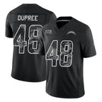 LA.Chargers #48 Bud Dupree Player Black Limited 2026 Salute to Service Home Game Stitched Jerseys