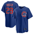 C.Cubs #29 Michael Busch Player Royal Home Game Gdoa Stitched Jerseys