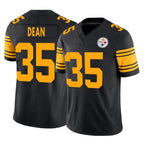 P.Steelers #35 Jamel Dean Player Black Limited 2nd Alternate Vapor F.U.S.E. Home Game Gdoa Stitched Jerseys