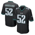 P.Eagles #52 Jonathan Greenard Player Black Home Game Gdoa Stitched Jerseys
