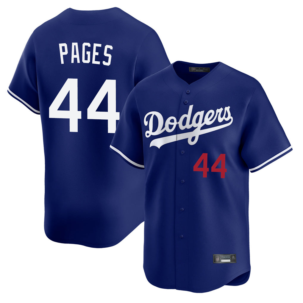 LA.Dodgers #44 Andy Pages Player Royal Limited Home Fdoa Stitched Jerseys