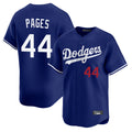 LA.Dodgers #44 Andy Pages Player Royal Limited Home Fdoa Stitched Jerseys