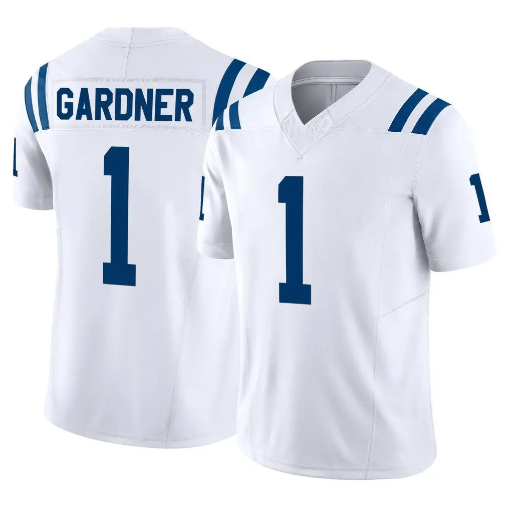 IN.Colts #1 Sauce Gardner Player White Limited Vapor F.U.S.E. Home Game Gdoa Stitched Jerseys