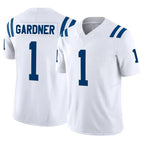 IN.Colts #1 Sauce Gardner Player White Limited Vapor F.U.S.E. Home Game Gdoa Stitched Jerseys