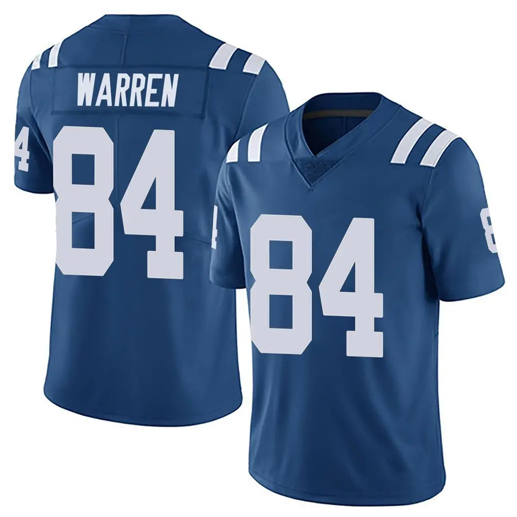 IN.Colts #84 Tyler Warren Player Royal Limited Vapor Untouchable Home Game Gdoa Stitched Jerseys