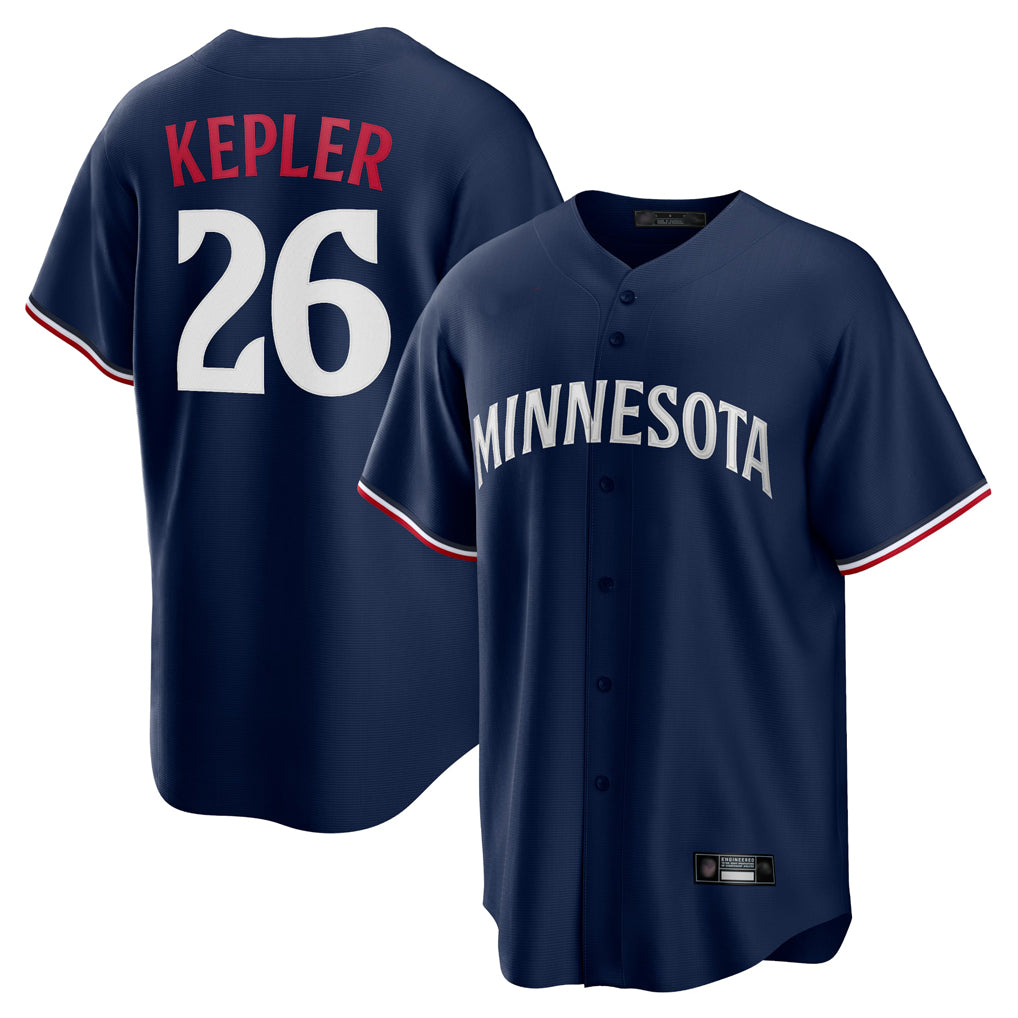 M.Twins #26 Max Kepler Player Navy Replica Alternate Home Fdoa Stitched Jerseys