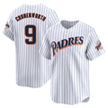 S.Diego Padres #9 Jake Cronenworth Player White Cooperstown Collection Limited Home Fdoa Stitched Jerseys