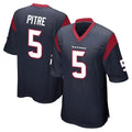 H.Texans #5 Jalen Pitre Player Navy Home Game Stitched Jerseys