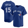 T.Blue Jays #15 Chad Green Player Royal Home Limited Fdoa Stitched Jerseys