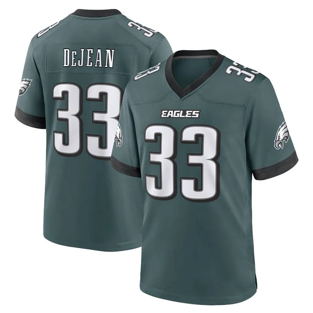 P.Eagles #33 Cooper DeJean Player Green Home Game Gdoa Stitched Jerseys