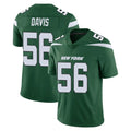 NY.Jets #56 Demario Davis Player Green Limited Vapor Home Game Gdoa Stitched Jerseys
