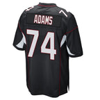 A.Cardinals #74 Isaiah Adams Player Black Home Game Gdoa Stitched Jerseys