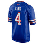 B.Bills #4 James Cook III Player Royal Home Game Gdoa Stitched Jerseys