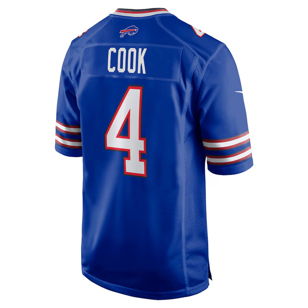 B.Bills #4 James Cook III Player Royal Home Game Gdoa Stitched Jerseys