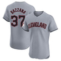 C.Guardians #37 Travis Bazzana Player Gray Road Limited Elite Home Gdoa Stitched Jerseys