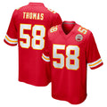 KC.Chiefs #58 Derrick Thomas Player Red Home Game Gdoa Stitched Jerseys