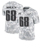 P.Eagles #68 Jordan Mailata Player Arctic Camo Salute to Service Limited Game Gdoa Stitched Jerseys