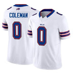 B.Bills #0 Keon Coleman Player White Vapor F.U.S.E. Jersey Limited Home Game Gdoa Stitched Jerseys