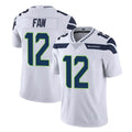 S.Seahawks #12 12th Fan Player White Limited Vapor Untouchable Home Game Gdoa Stitched Jerseys
