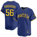 S.Mariners #56 Randy Arozarena Player Royal City Connect Home Limited Fdoa Stitched Jerseys