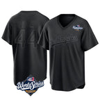 LA.Dodgers #44 Andy Pages Player Black World Series Pitch Fashion T-shirt Fdoa Stitched Jerseys