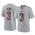 SF.49ers #3 Christian Kirk Player Gray Atmosphere Fashion Home Game Gdoa Stitched Jerseys