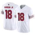 A.Cardinals #18 Marvin Harrison Jr. Player White Vapor F.U.S.E. Limited Home Game Gdoa Stitched Jerseys